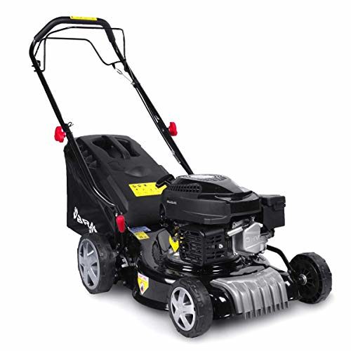 BRAST Rasenmäher Benzin 3,0kW (4,1PS) mit Antrieb 41cm Schnittbreite 40L Fangkorb Stahlgehäuse 144ccm TÜV - 1
