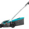 Gardena PowerMax 1200/32 Elektrorasenmäher: Rasenmäher bis 300 m², 32 cm Schnittbreite, 30 l Fassungsvolumen, Schnitthöhe 20-60 mm, klappbares Gestänge, ergonomischer Handgriff (5032-20) - 2
