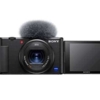Sony Vlog-Kamera ZV-1 (Digitalkamera, 24-70mm, seitlich klappbares Selfie-Display für Vlogging & YouTube, 4K Video) - 1