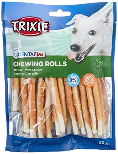 Trixie 31378 Denta Fun Chicken Chewing Rolls, 12 cm, 30 St./240 g - 1