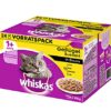 Whiskas 1+ Katzenfutter Geflügelauswahl in Sauce, 48 Beutel (2 x 24 x 100 g) - 1