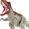 Jurassic World GWD07 - Brüllattacke Ceratosaurus Camp Cretaceous, bewegliche Gelenke, realistische Form, Angriffsfunktion und Geräuschen, Fleischfresser, Dinosaurier Spielzeug für Kinder ab 4 Jahren - 5