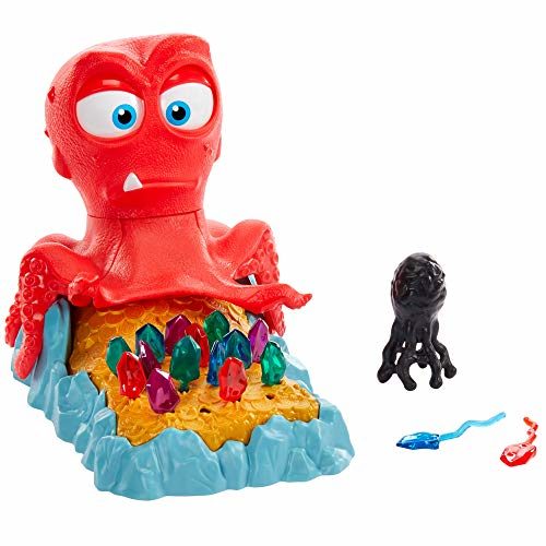Mattel Games GRF96 - Tinty's Schatz Spiel für Kinder mit Oktopus, Edelsteinen und Tintenklecks, Geschenk für Kinder ab 5 Jahren - 7