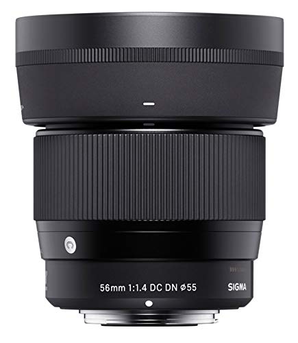 Sigma 351971 56mm F1,4 DC DN Contemporary Objektiv (55mm Filtergewinde) für Canon,EF-M Objektivbajonett - 2