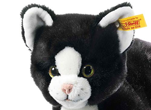 Steiff 099366 - Mimmi Schlenker Katze, 30 cm, schwarz/weiß - 2