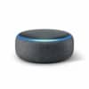 Echo Dot (3. Gen.) Intelligenter Lautsprecher mit Alexa, Anthrazit Stoff - 1