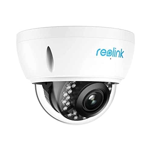 Reolink 4K PoE Kamera Outdoor mit 5X optischem Zoom, IK10 Vandalismusgeschützt Überwachungskamera für Aussen, Personen-/Autoerkennung und Zeitraffer, microSD unterstützt für 24/7-Aufnahme, RLC-842A - 1