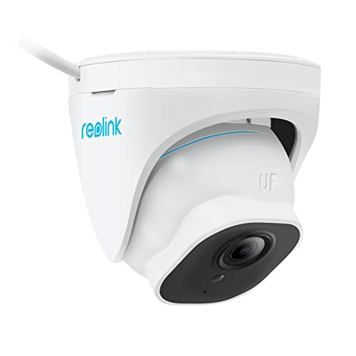 Reolink 4K Smarte PoE Überwachungskamera Aussen mit 3X Optischem Zoom, IP Kamera Überwachung mit Personen-/Autoerkennung, Audio, Micro SD Kartensteckplatz, 30m IR Nachtsicht, IP66 Wasserfest, RLC-822A - 1