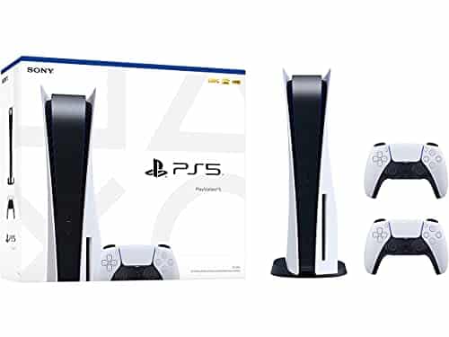Sony PlayStation PS5 Konsole Standard Console (mit laufwerk) inkl 2x Dualsense controller Compatible mit PS5 - 1